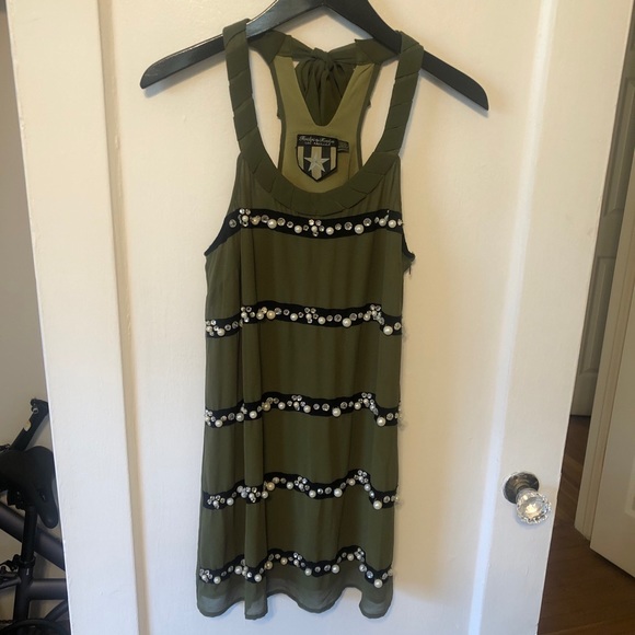 Pearl & Rhinestone Dress - Picture 6 of 7